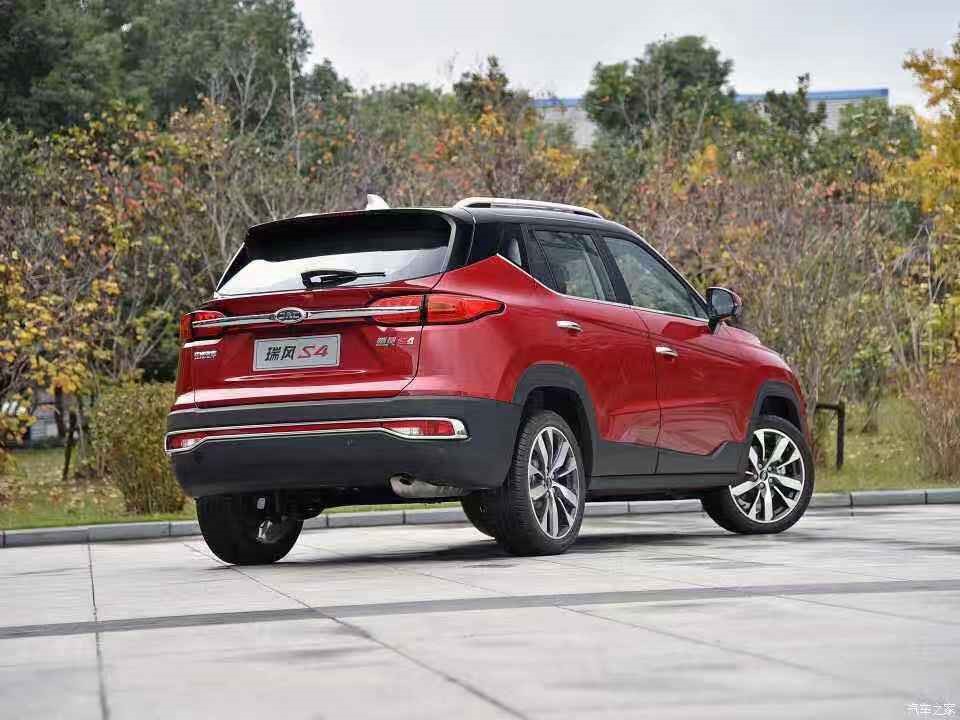 江淮瑞风s4新车上市, 6.78万起